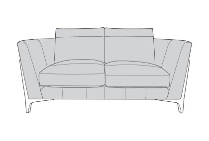 Reuben Leather 2 Seater Sofa