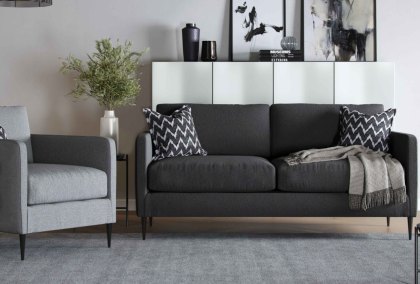 Walton Fabric 4 Seater Sofa