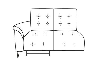 Tempest 1 Arm 1 Recliner Sofa Tempest 1 Arm 1 Recliner Sofa