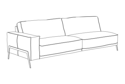 Kurtis 3 Seater (1Arm, 2 Seats) Kurtis 3 Seater (1Arm, 2 Seats)