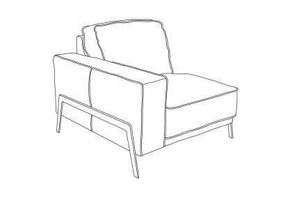 Kurtis Chair Medium (1 Arm) Kurtis Chair Medium (1 Arm)