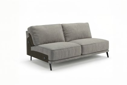 Kurtis - 2 Seater Armless Unit