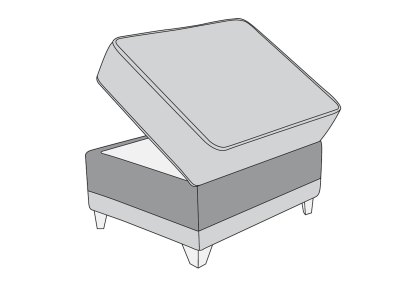 Westmore Storage Footstool Westmore Storage Footstool