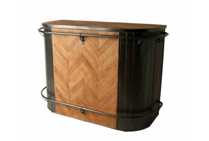 Orwell Bar with Pleated Sides