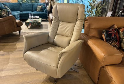 Simpson Swivel Chair with Integrated Footstool Simpson Swivel Chair with Integrated Footstool