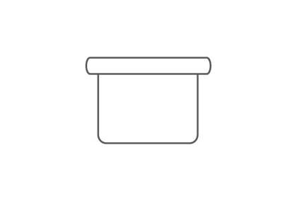 Leman Armless Chair MAXI Leman Armless Chair MAXI