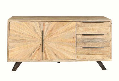 Sunburst - 2 Door 3 Drawer Sideboard