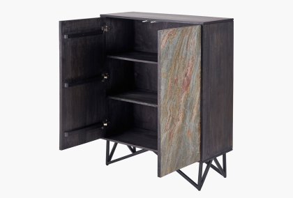 Vortice 2 Door Bar Cabinet