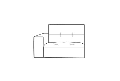 Gadoni Large 1 Arm 1 Seater Gadoni Large 1 Arm 1 Seater