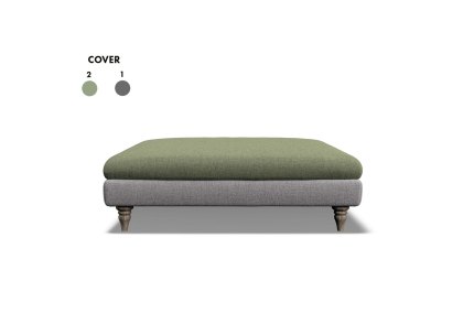 Paloma Square Footstool