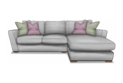 Brindle - Small Chaise Sofa Brindle - Small Chaise Sofa