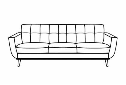 Cassius - 3 Seater Sofa