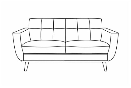 Cassius - 2 Seater Sofa