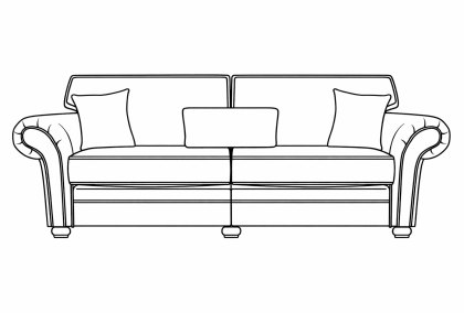 Crosby - 4 Seater Sofa (Split) Crosby - 4 Seater Sofa (Split)