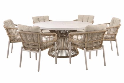 Madron - 6 Seater Dining Set