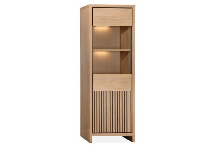 Langham - Slim Display Cabinet (with LED Lighting) Langham - Slim Display Cabinet (with LED Lighting)