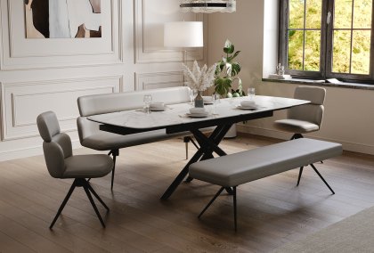 Skelton - Oyster Large Dining Set Skelton - Oyster Large Dining Set
