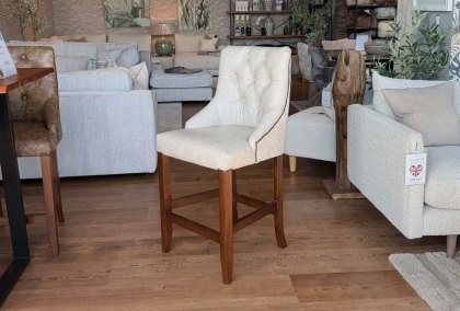 Otto Barstool - Heritage Manuscript Leather