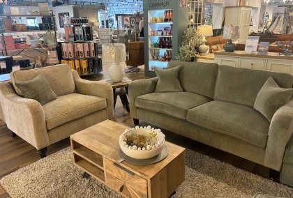 Sabden Medium Sofa & Love Chair Bundle