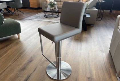Cabra Gas Lift Bar Stool Taupe