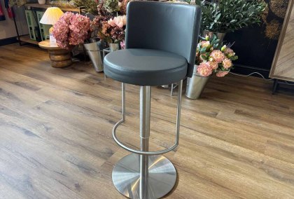Monti Adjustable Bar Stool Grey