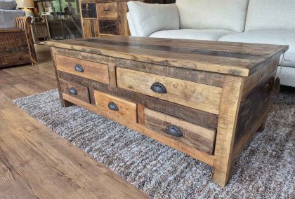 Bardon - Coffee Table with Drawers