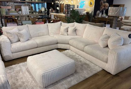 Ravelle Bundle - XL Corner Group, Snuggler, and Large Footstool Ravelle Bundle - XL Corner Group, Snuggler, and Large Footstool