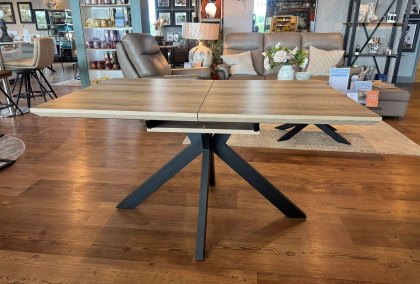 Madrid Dining Table - Extending 140 180cm Oak Madrid Dining Table - Extending 140 180cm Oak