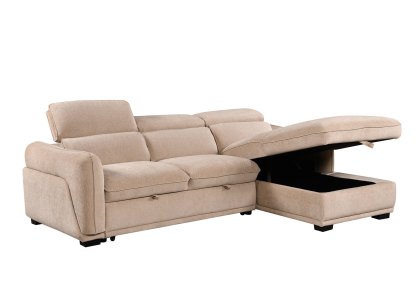 Atlanta - Chaise Sofabed (Rye) Atlanta - Chaise Sofabed (Rye)