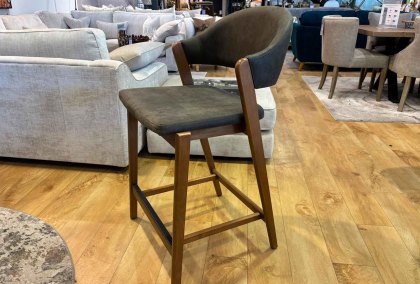 Canyon Barstool - Dark Grey Fabric