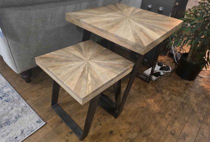 Sunburst Nest of 2 Tables Sunburst Nest of 2 Tables