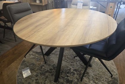 Madrid Round Extending Table - 120-160cm Madrid Round Extending Table - 120-160cm