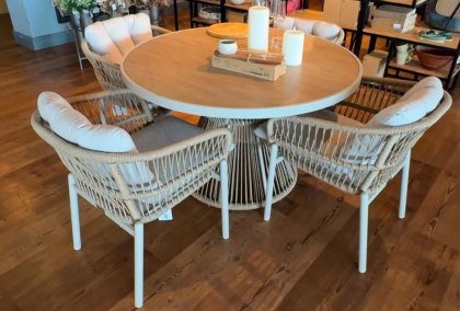 Madron 4 Seater Dining Set - Outdoor Madron 4 Seater Dining Set - Outdoor