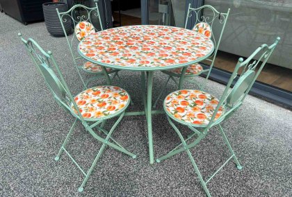 Andria 4 Seater Bistro Set Andria 4 Seater Bistro Set