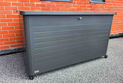 Outdoor Lockable Cushion Box - Anthracite Outdoor Lockable Cushion Box - Anthracite