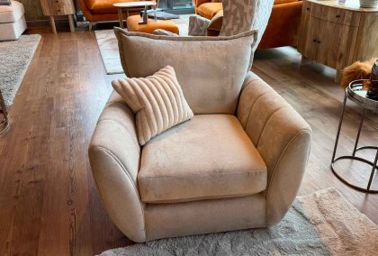 Coniston Bundle - Open Ended Corner Group, Swivel Chair, and Swivel Table Coniston Bundle - Open Ended Corner Group, Swivel Chair, and Swivel Table