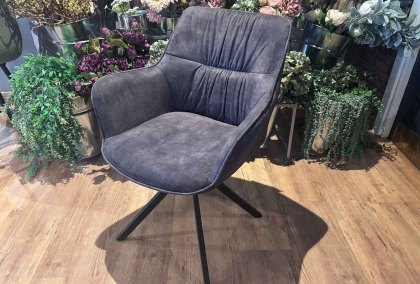 Kiri Swivel Dining Chair - Grey Kiri Swivel Dining Chair - Grey