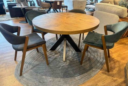 Eclipse Bundle - 125cm Dining Table & Canyon Chairs Eclipse Bundle - 125cm Dining Table & Canyon Chairs