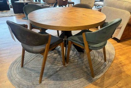 Eclipse Bundle - 125cm Dining Table & Canyon Chairs Eclipse Bundle - 125cm Dining Table & Canyon Chairs