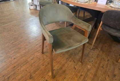 Canyon Carver Dining Chair x2 - Cedar Velvet