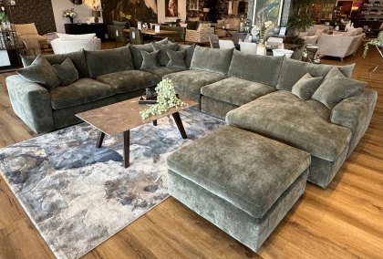 Pendle Combi Unit with Footstool