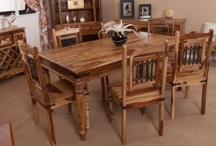 Jute Dining Table