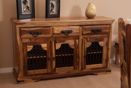 Jute 3 Door Sideboard