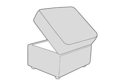 Storage Footstool Storage Footstool