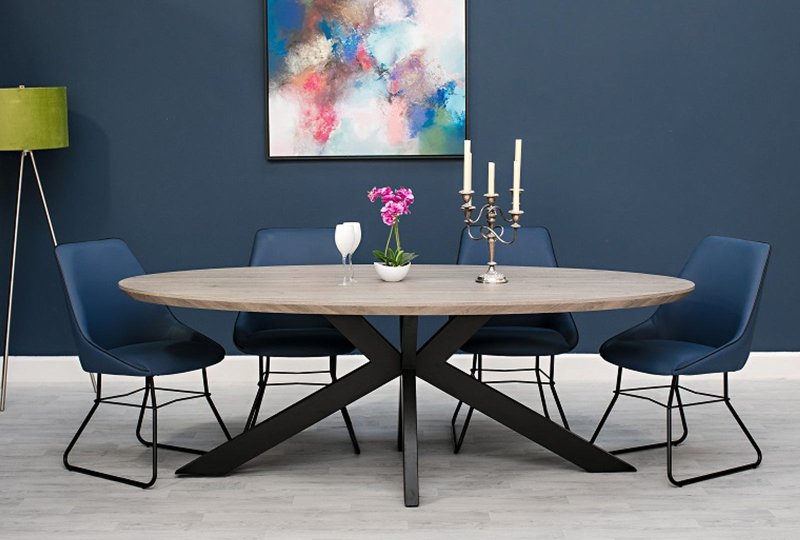 Madrid Oval Dining Table