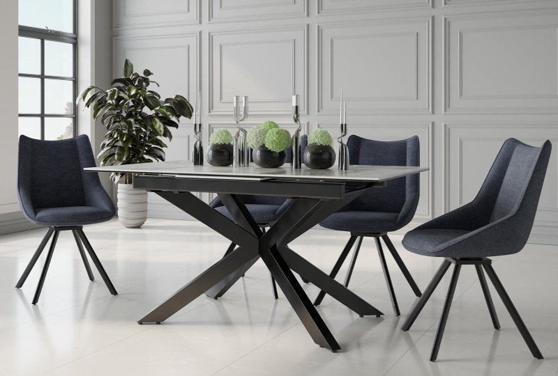 Austin Ceramic Extending Dining Table