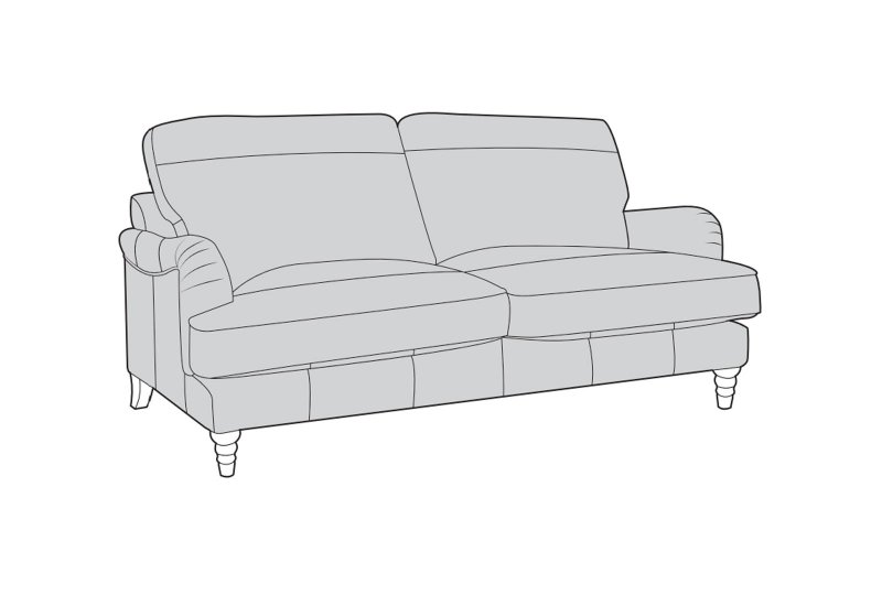 Buoyant Bethie Leather 3 Seater Sofa