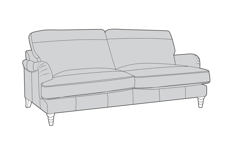 Buoyant Bethie Leather 4 Seater Sofa