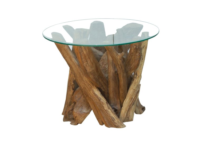 Branchwood Round Lamp Table