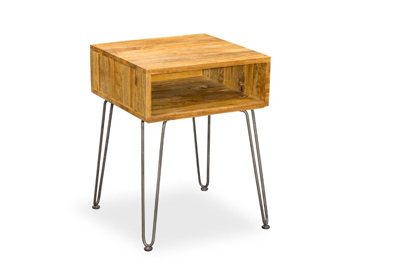 Reggie Retro Hairpin Side Table